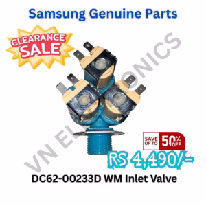 DC62-00233D,  Inlet valve for Samsung Washer/Dryer